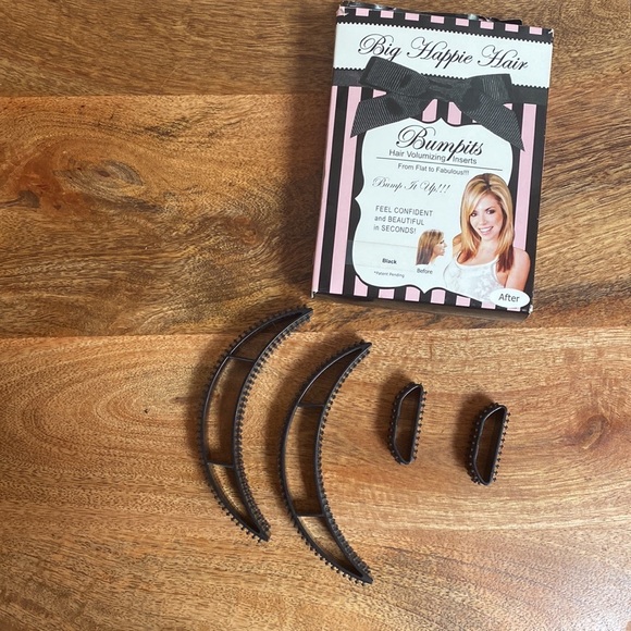 Y2K Bumpits Hair Volumizing Leave-In Inserts Black - Picture 1 of 9